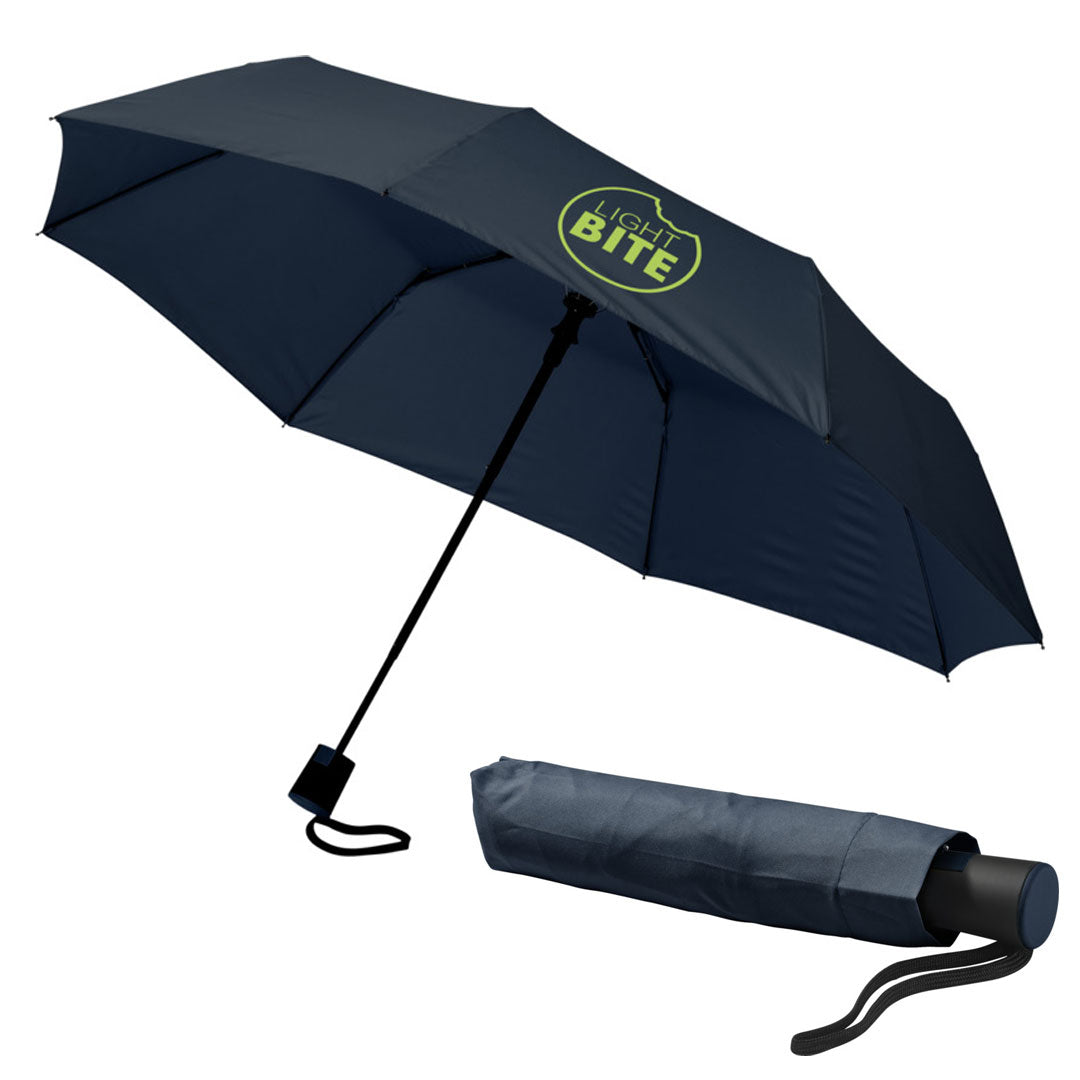 21" Auto Open Foldable Compact Umbrella