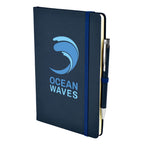 A5 DUO Soft Touch Lined Notebook Plus Pen