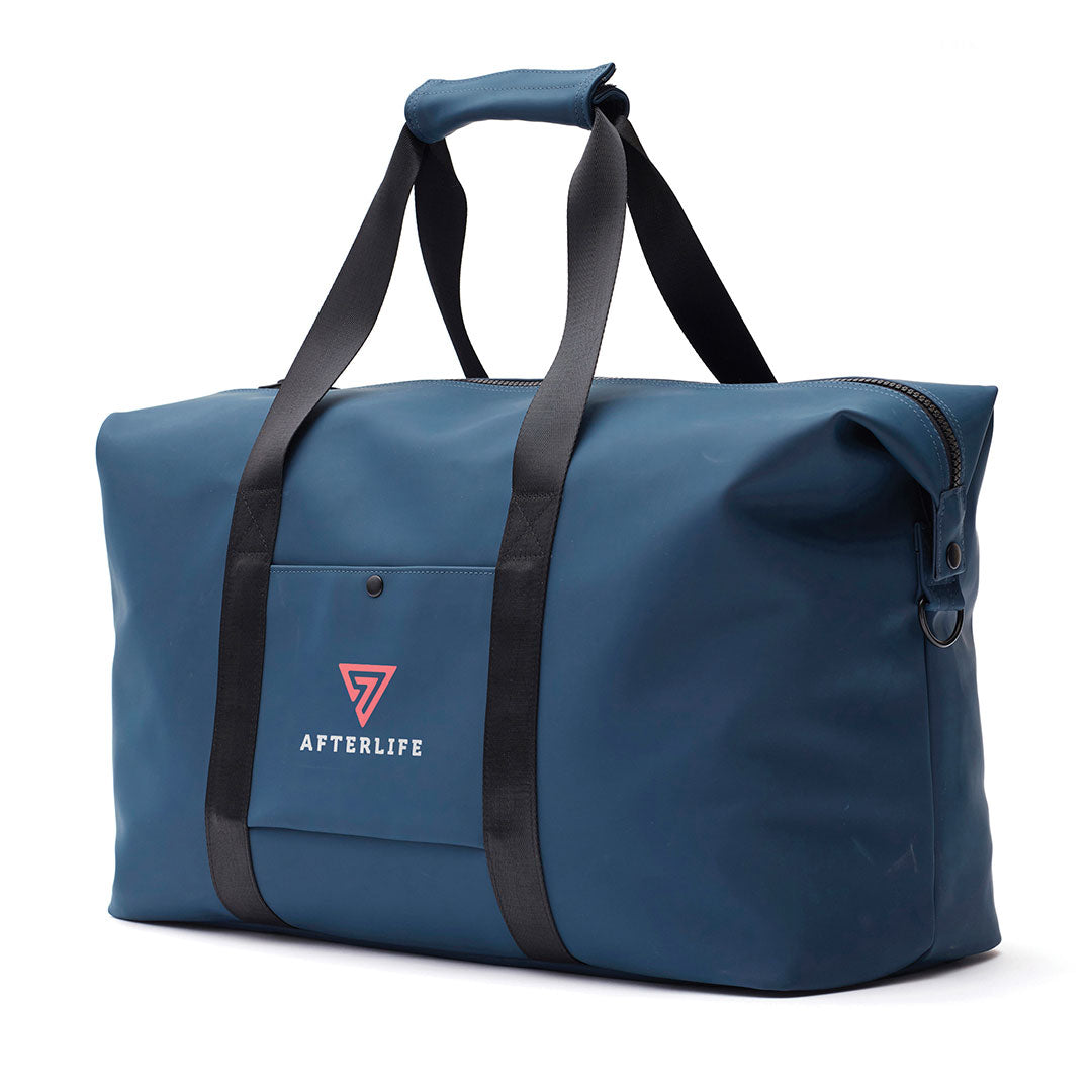 printed weekend bag