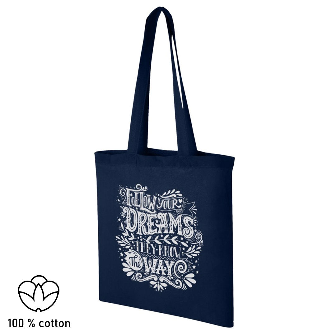 Coloured Cotton Tote Bags
