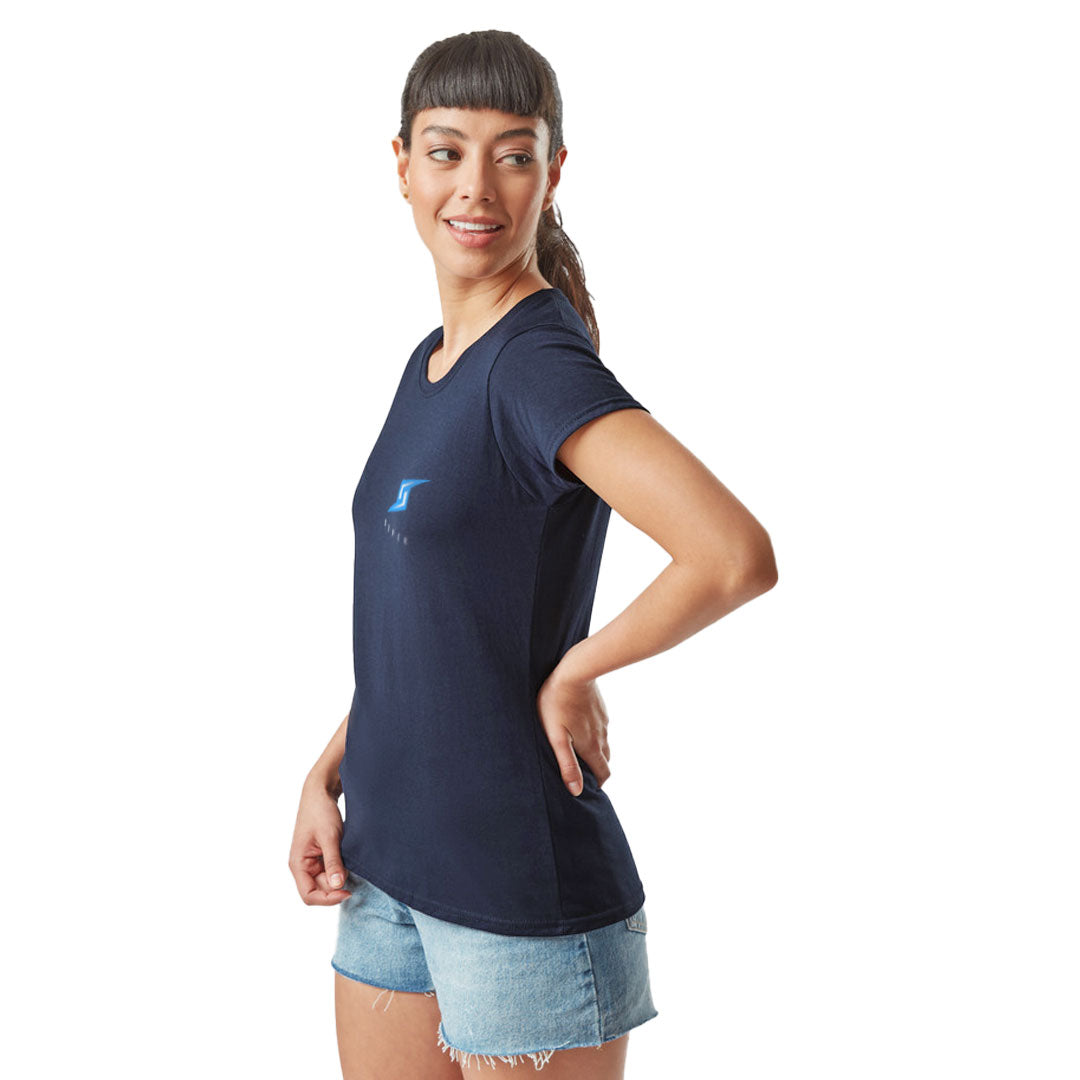 Coloured Fruit of The Loom Ladies Value Weight T-shirt