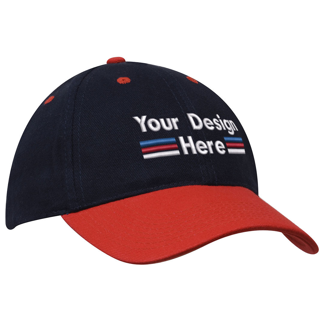 4199 Brushed Heavy Cotton Caps