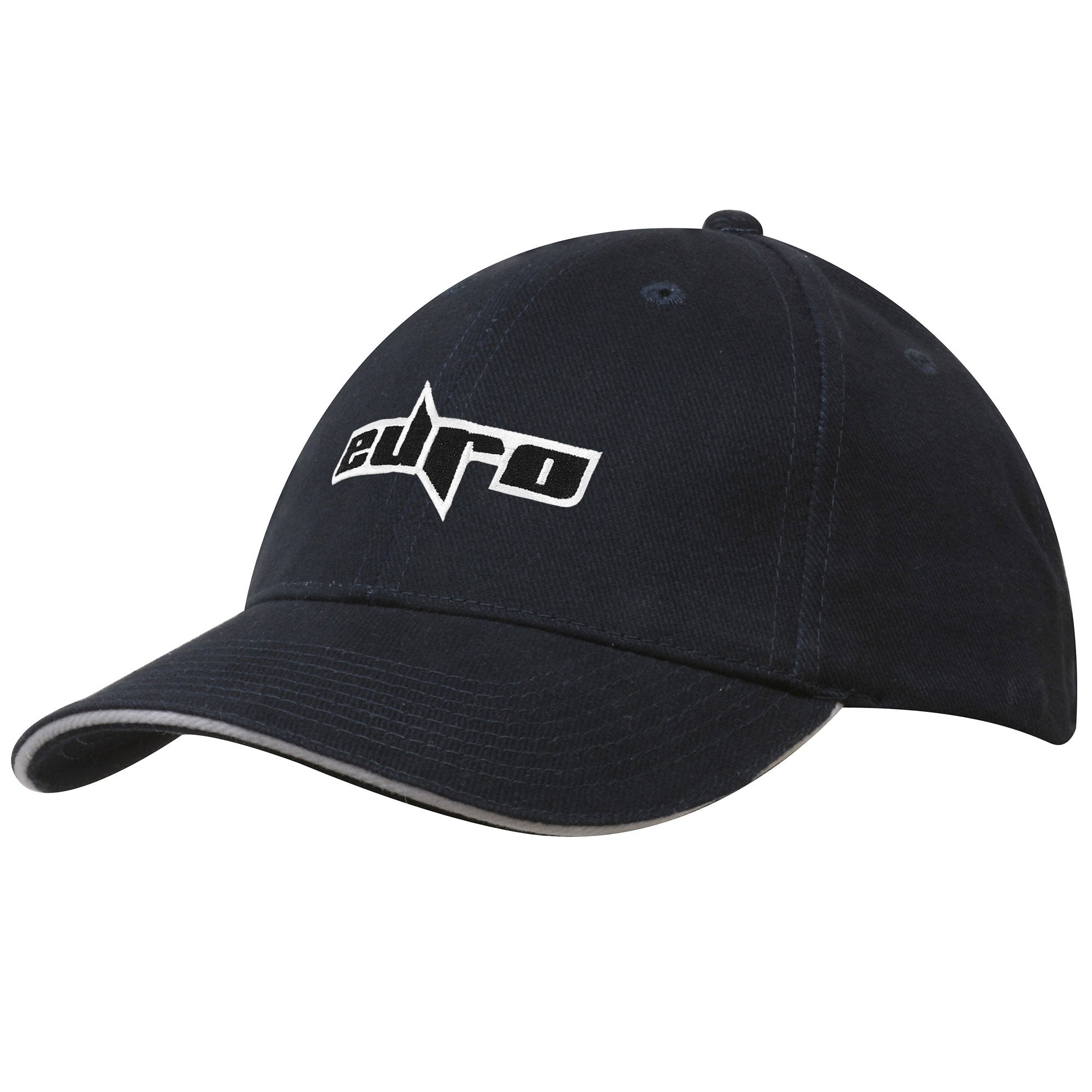 4210 Brushed Heavy Cotton Caps with Sandwich Trim