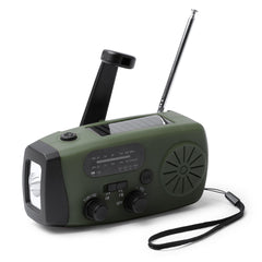 Logo Printed Nevil Power Bank Dynamo Solar Radio LED Torch 2,000 mAh