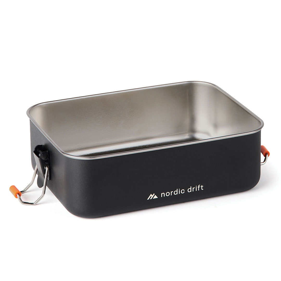 Nordic Drift Recycled Stainless Steel Adventure Lunch Box