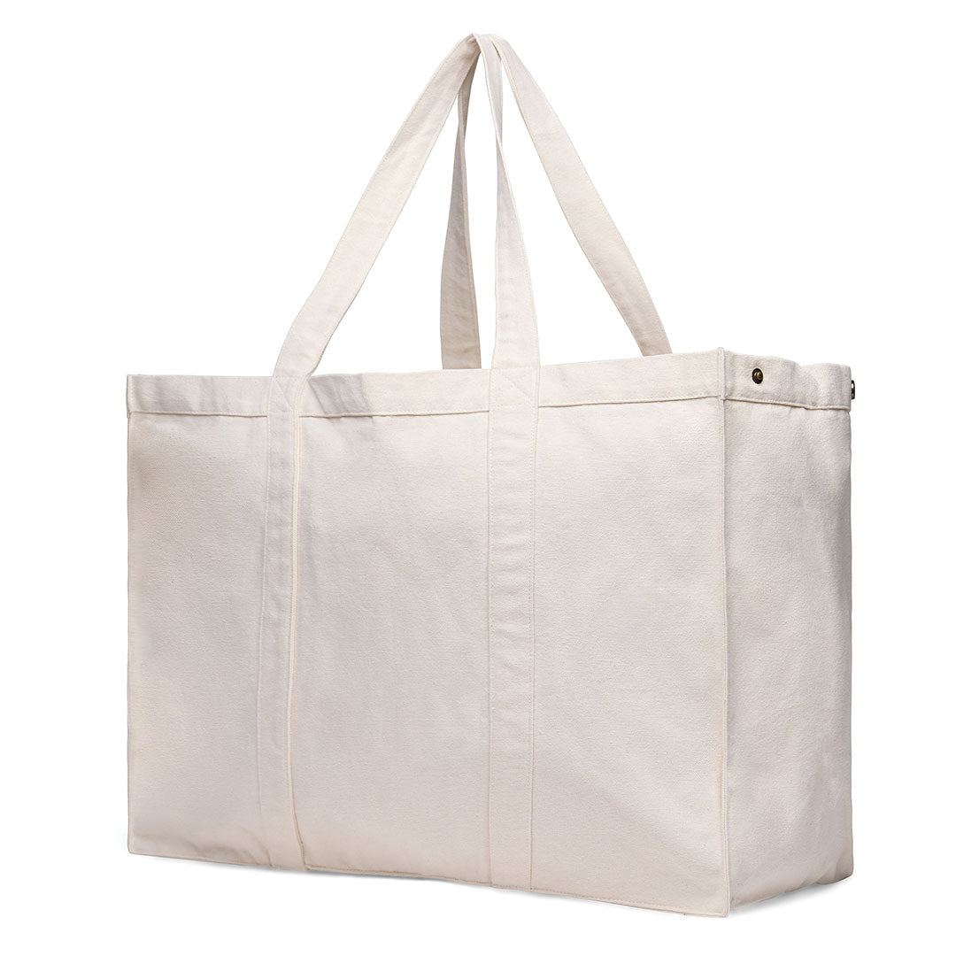 Printed Recycled Canvas Maxi Bag