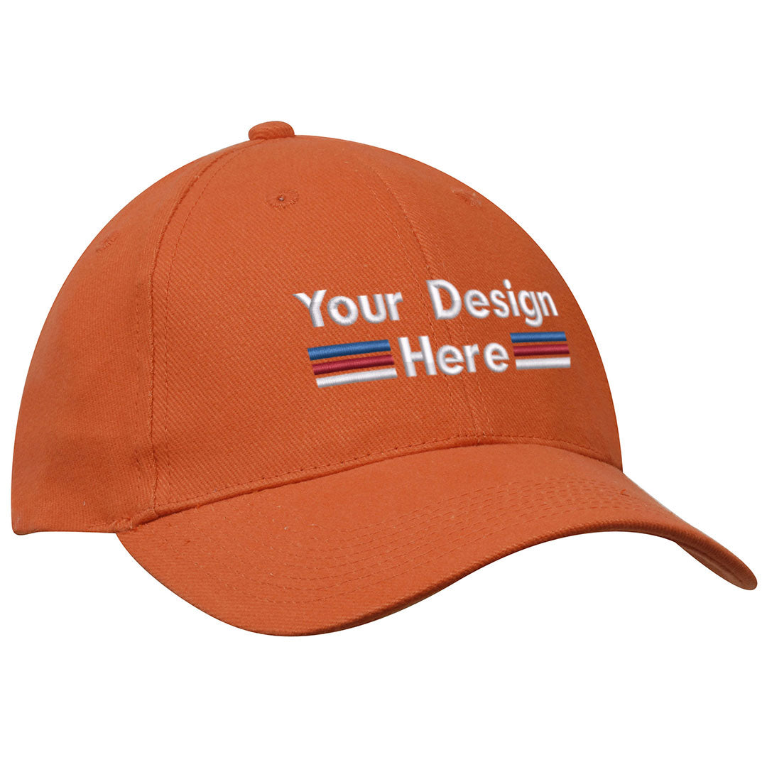 4199 Brushed Heavy Cotton Caps