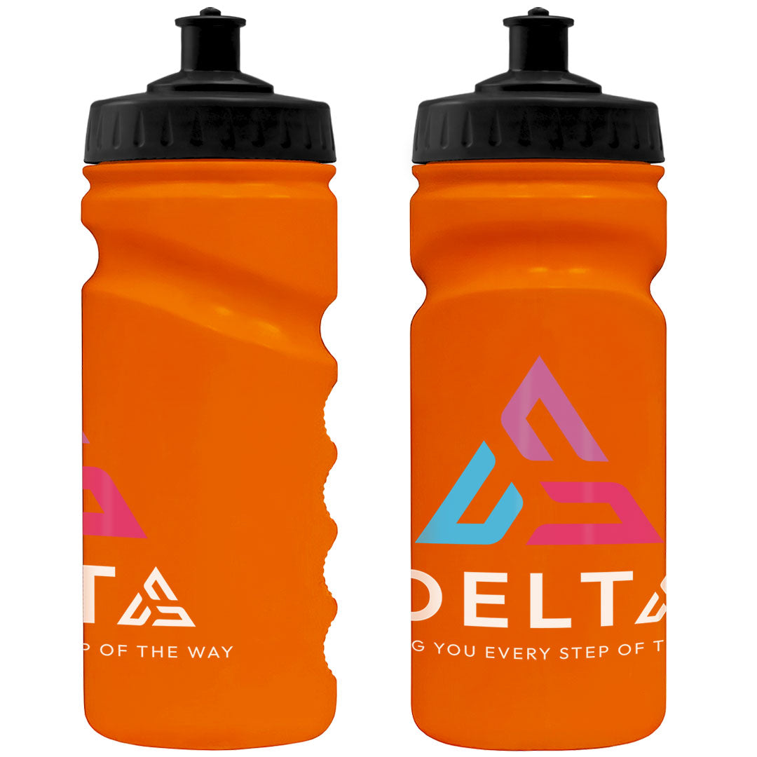 500ml Grip Sports Bottle - Push/Pull Lid