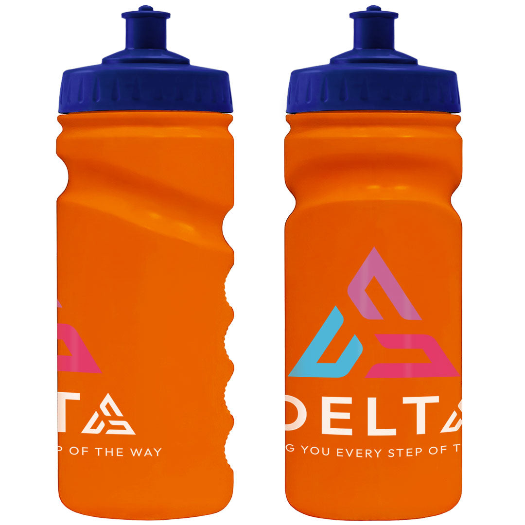 500ml Grip Sports Bottle - Push/Pull Lid