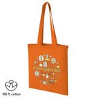 Coloured Cotton Tote Bags