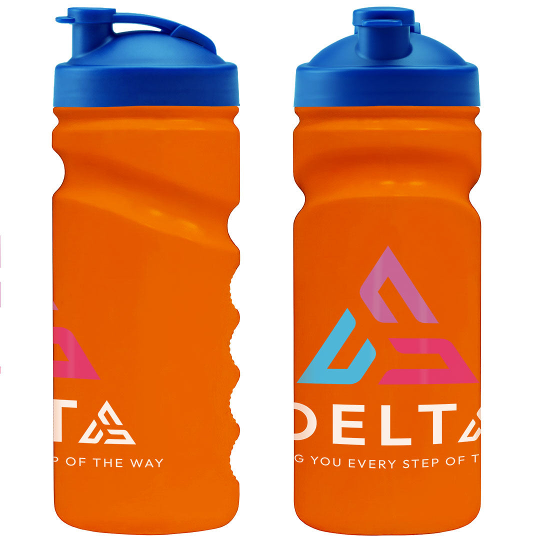 500ml Grip Sports Bottle - Flip Lid