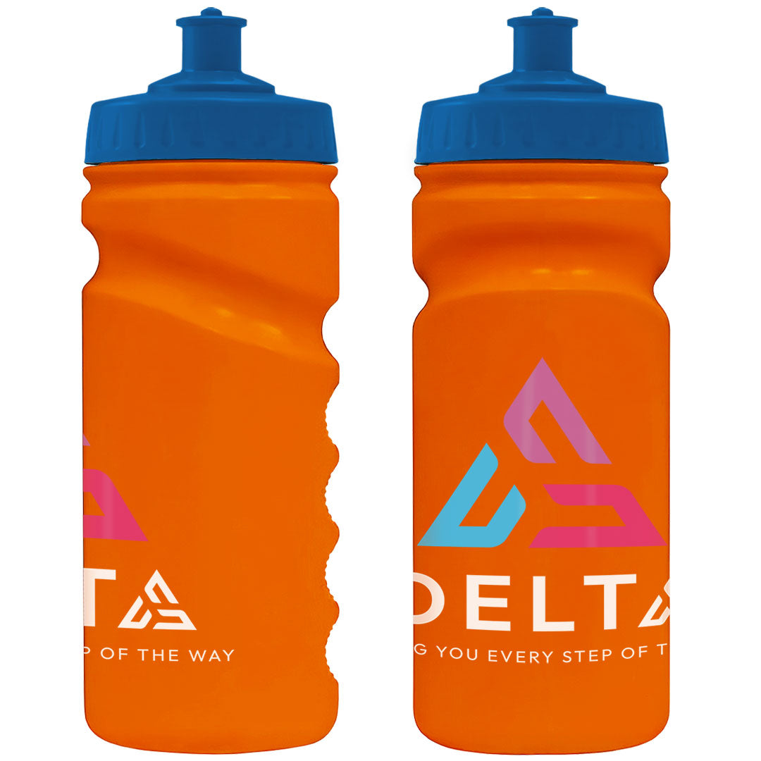 500ml Grip Sports Bottle - Push/Pull Lid