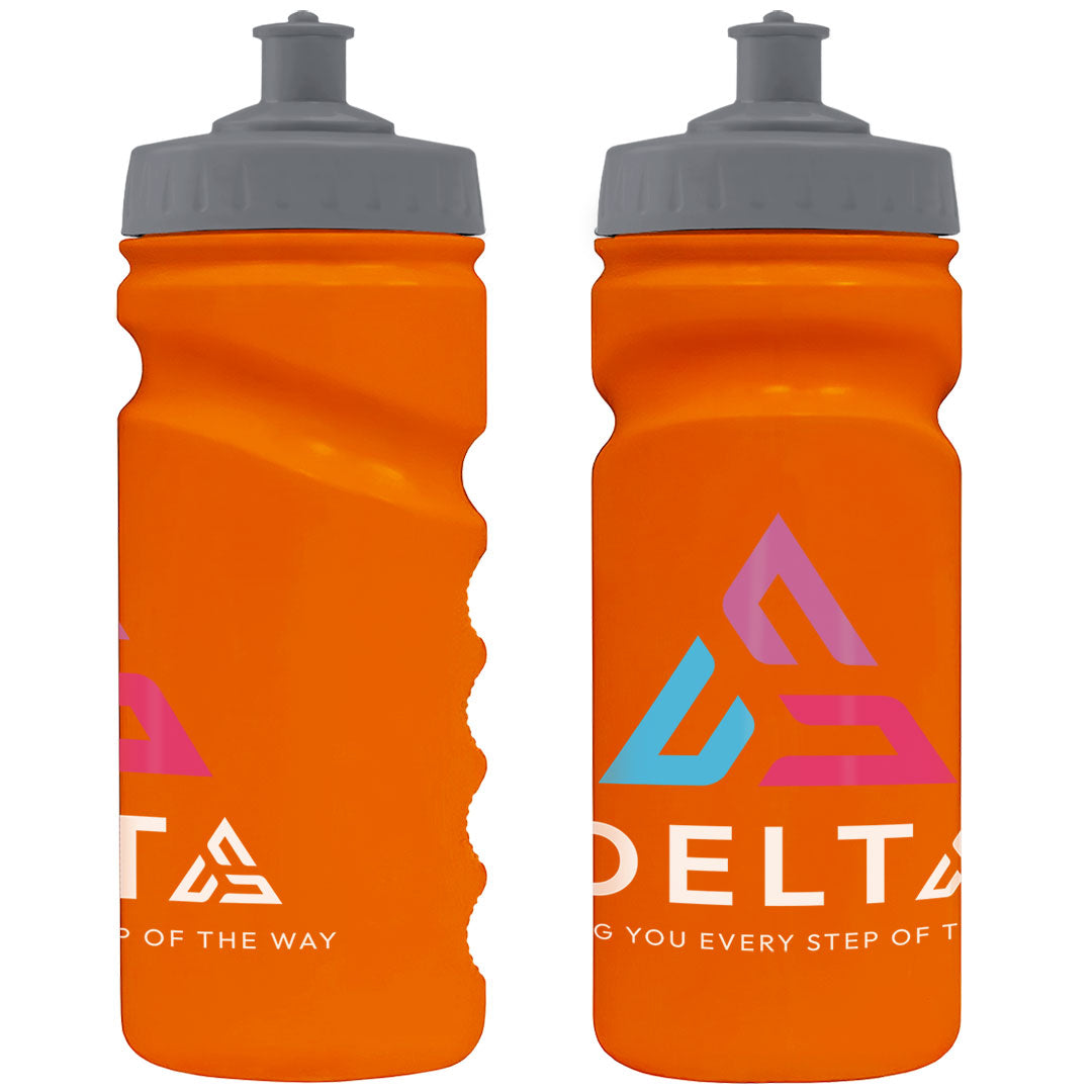 500ml Grip Sports Bottle - Push/Pull Lid