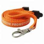 10mm Flat Polyester Lanyards