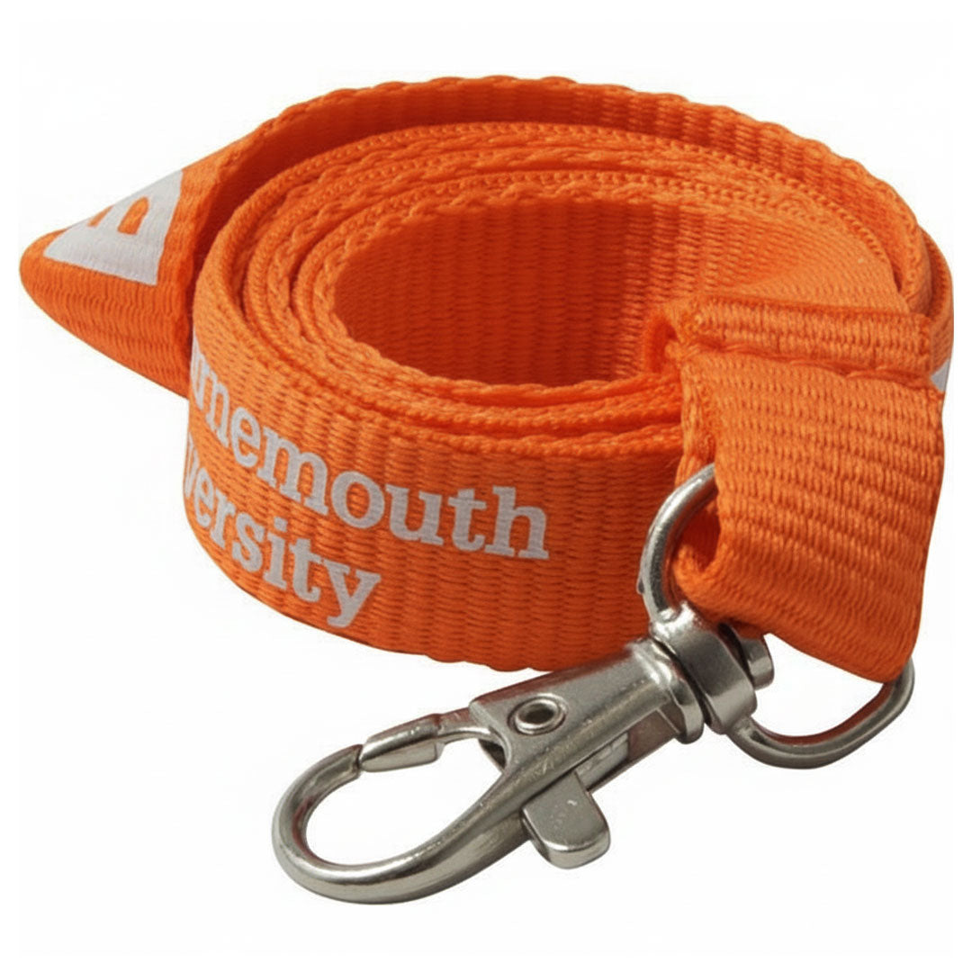 20mm Flat Polyester Lanyards