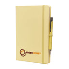 A5 DUO Soft Touch Lined Notebook Plus Pen