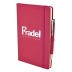 A5 DUO Soft Touch Lined Notebook Plus Pen