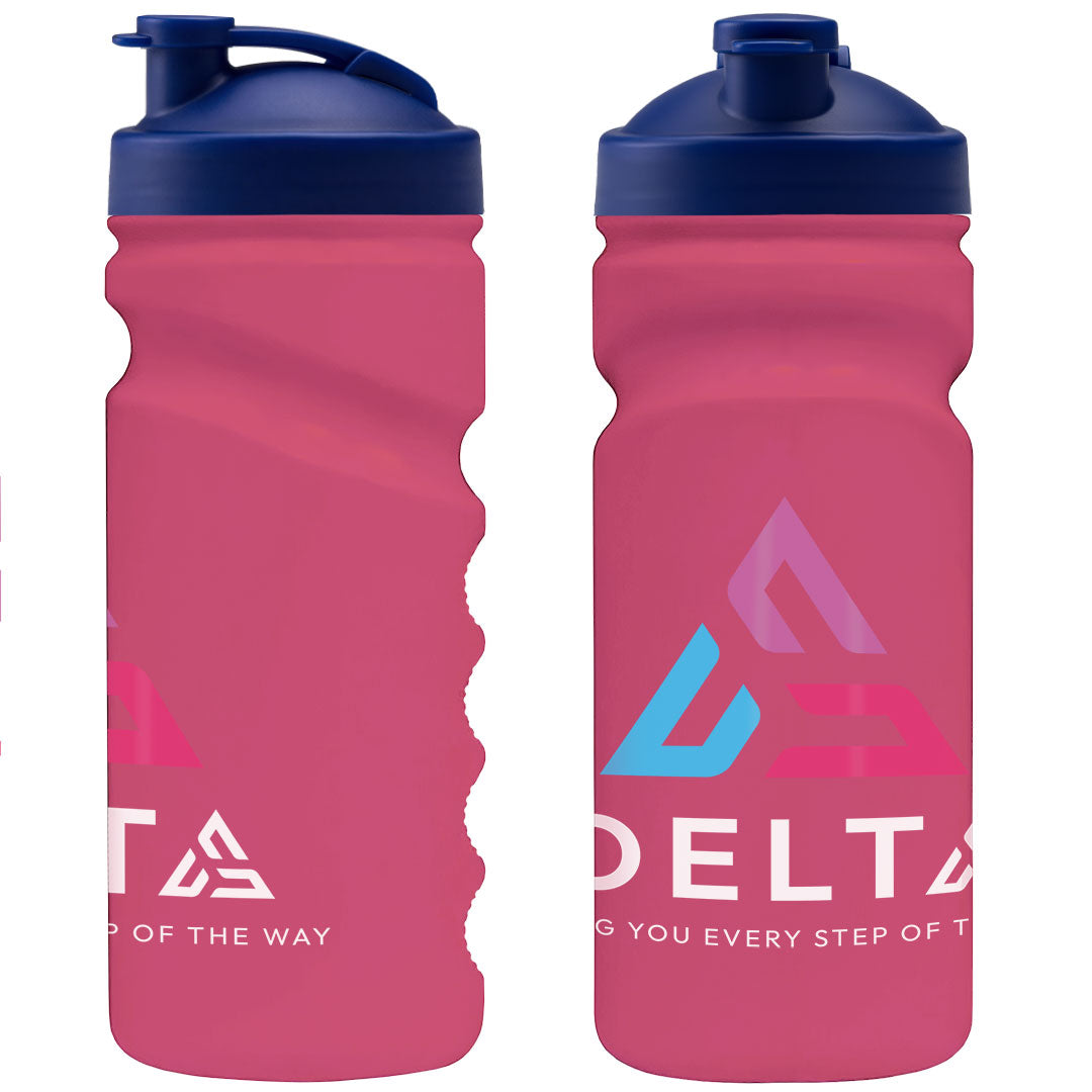 500ml Grip Sports Bottle - Flip Lid