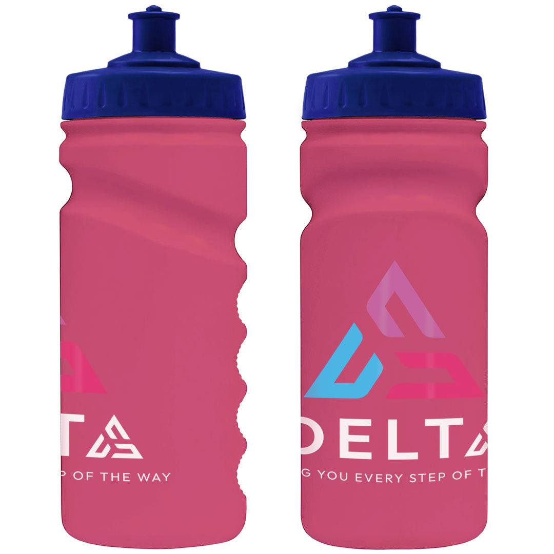 500ml Grip Sports Bottle - Push/Pull Lid