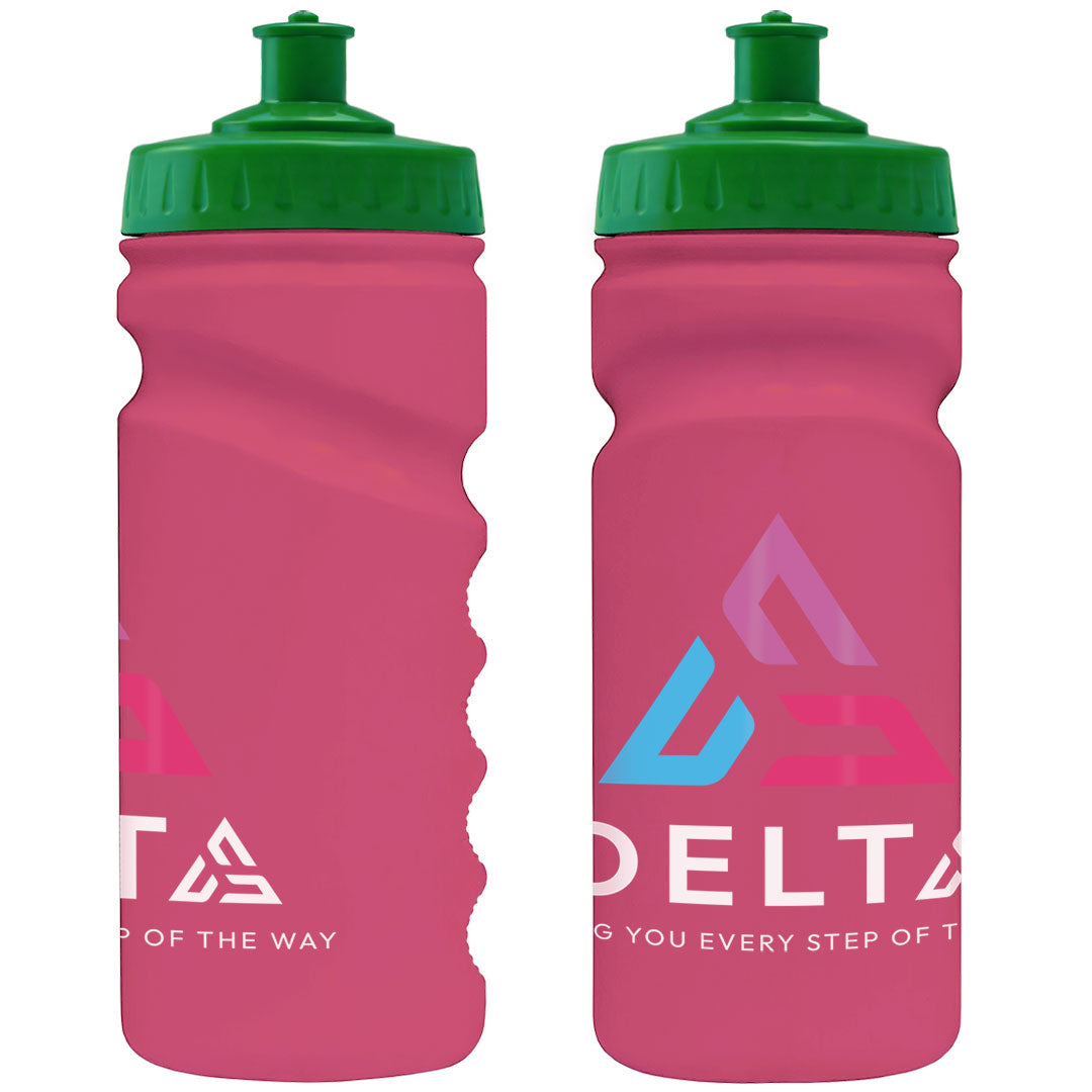 500ml Grip Sports Bottle - Push/Pull Lid