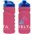 500ml Grip Sports Bottle - Flip Lid in black - branded corporate drinkware
