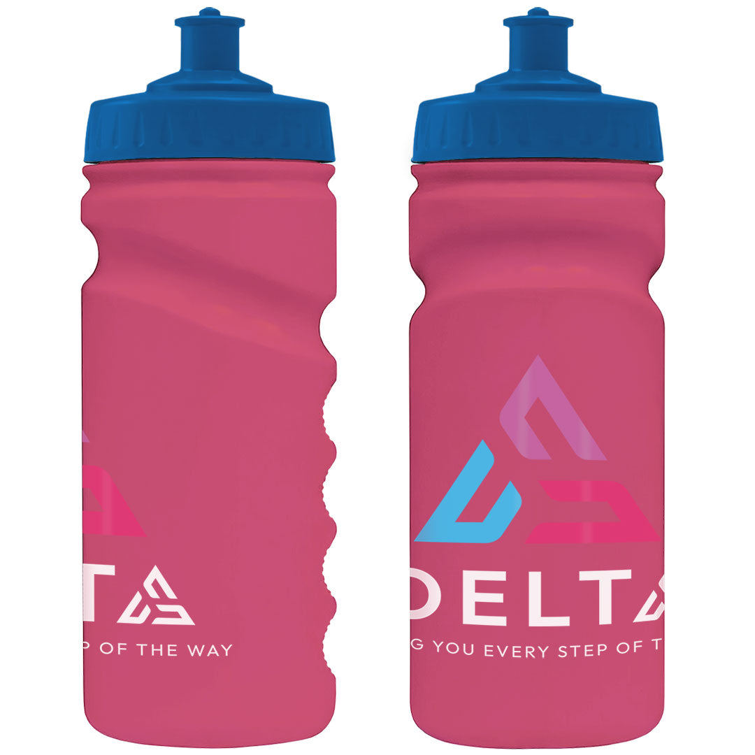 500ml Grip Sports Bottle - Push/Pull Lid