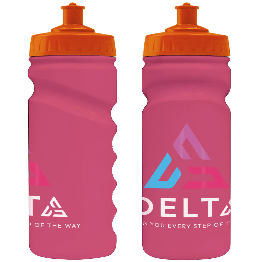 500ml Grip Sports Bottle - Push/Pull Lid