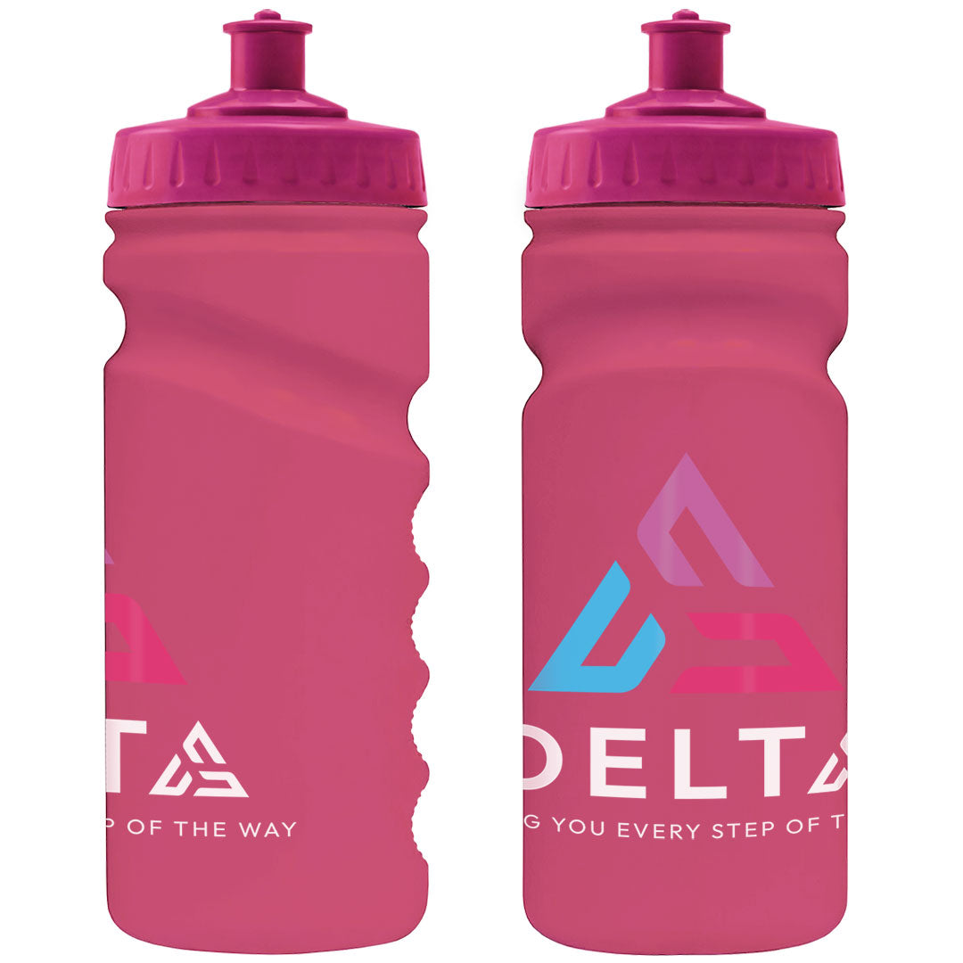 500ml Grip Sports Bottle - Push/Pull Lid