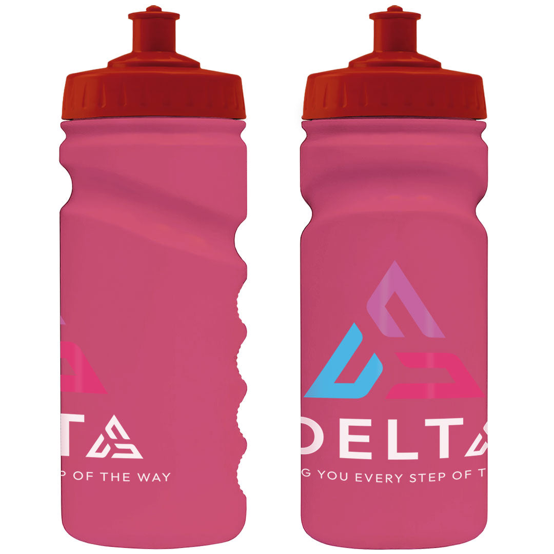500ml Grip Sports Bottle - Push/Pull Lid