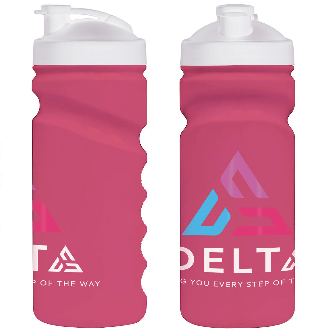 500ml Grip Sports Bottle - Flip Lid