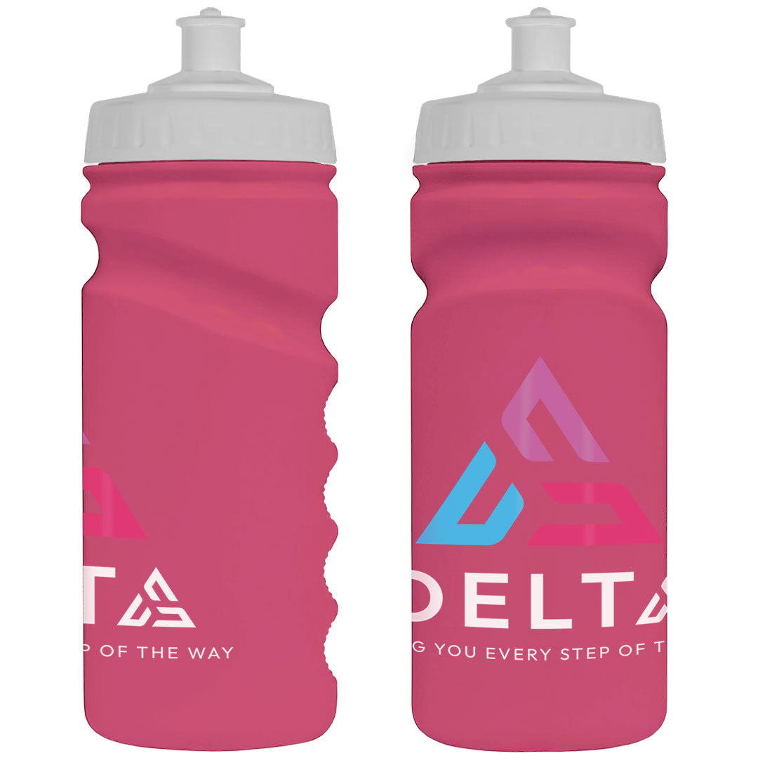 500ml Grip Sports Bottle - Push/Pull Lid