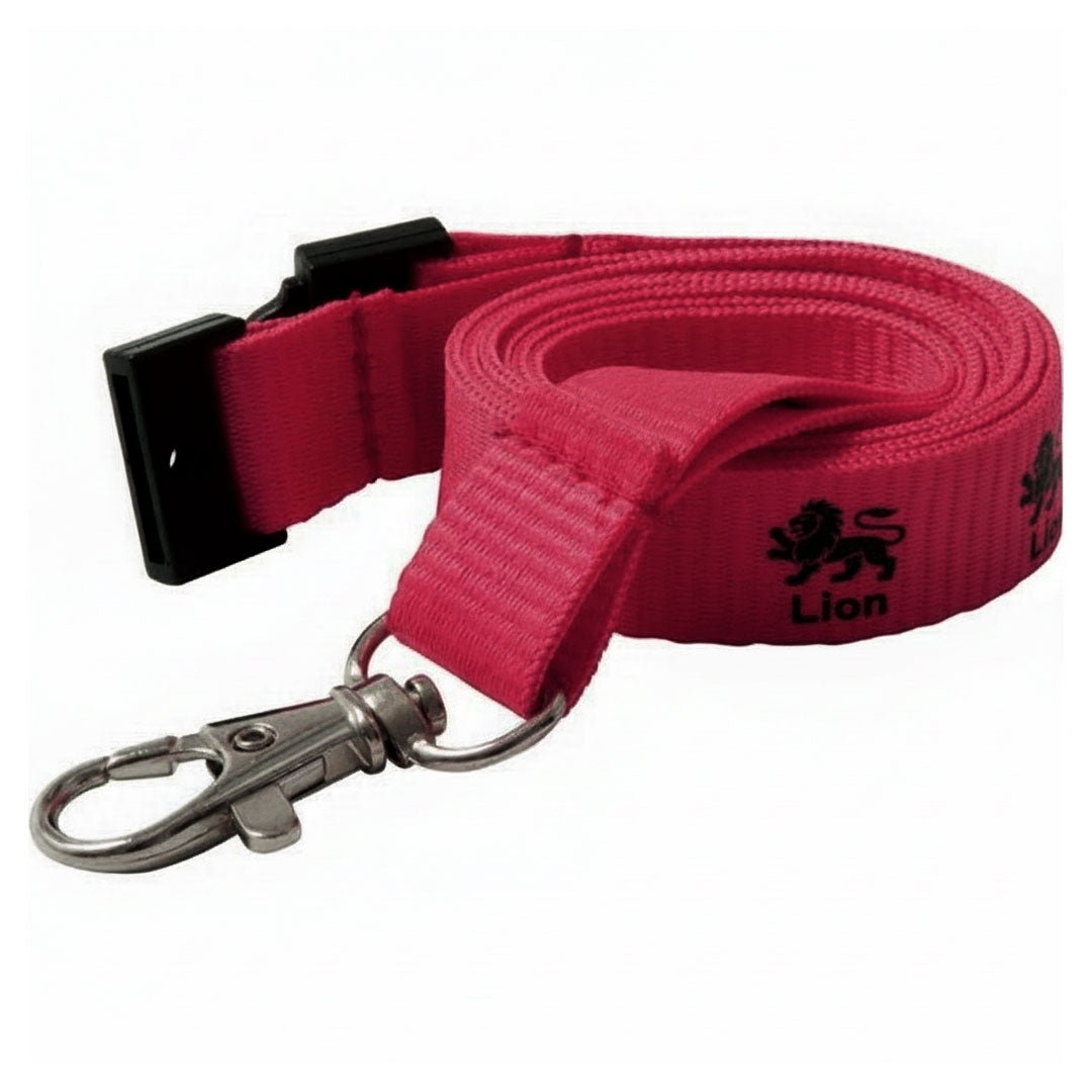 15mm Flat Polyester Lanyards