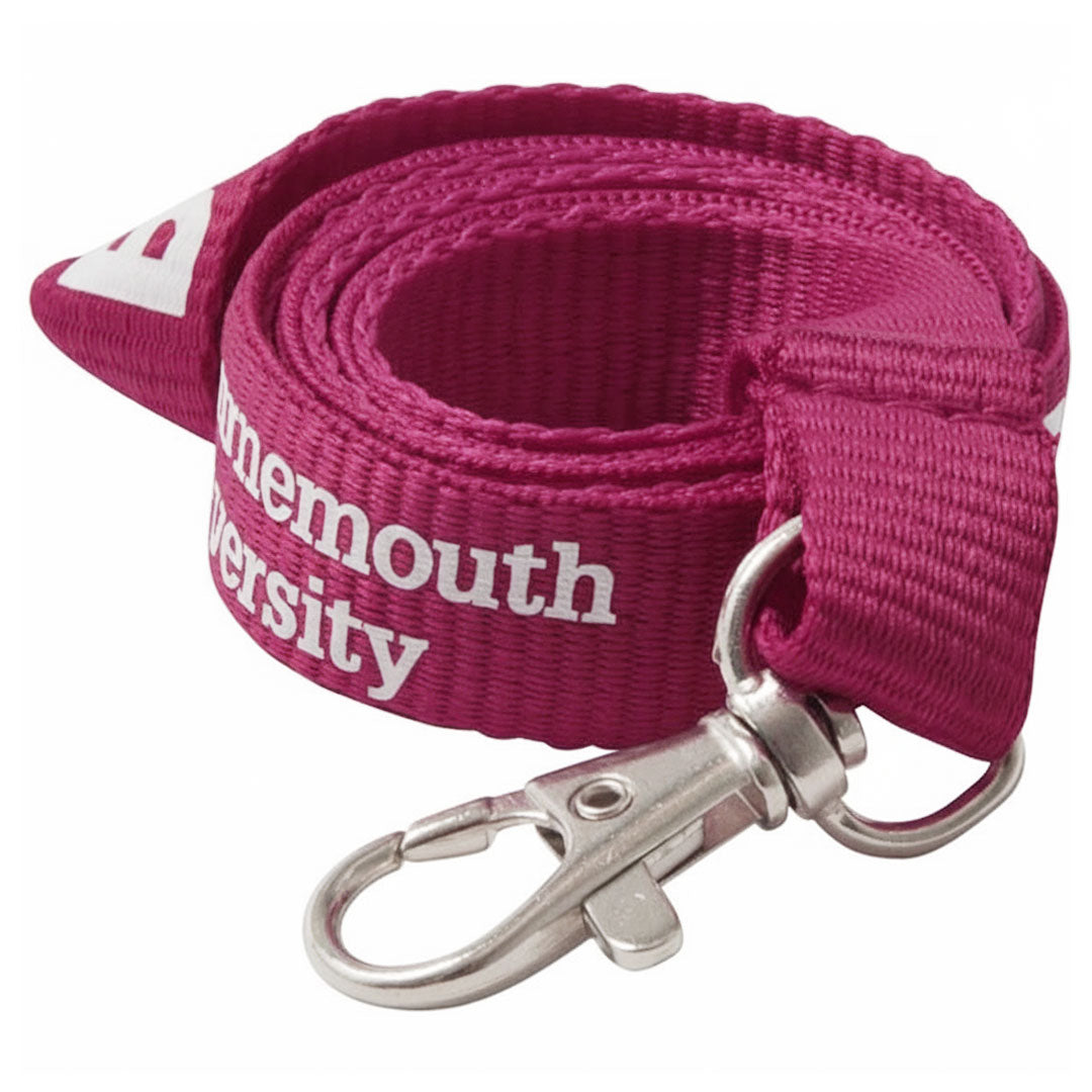 20mm Flat Polyester Lanyards