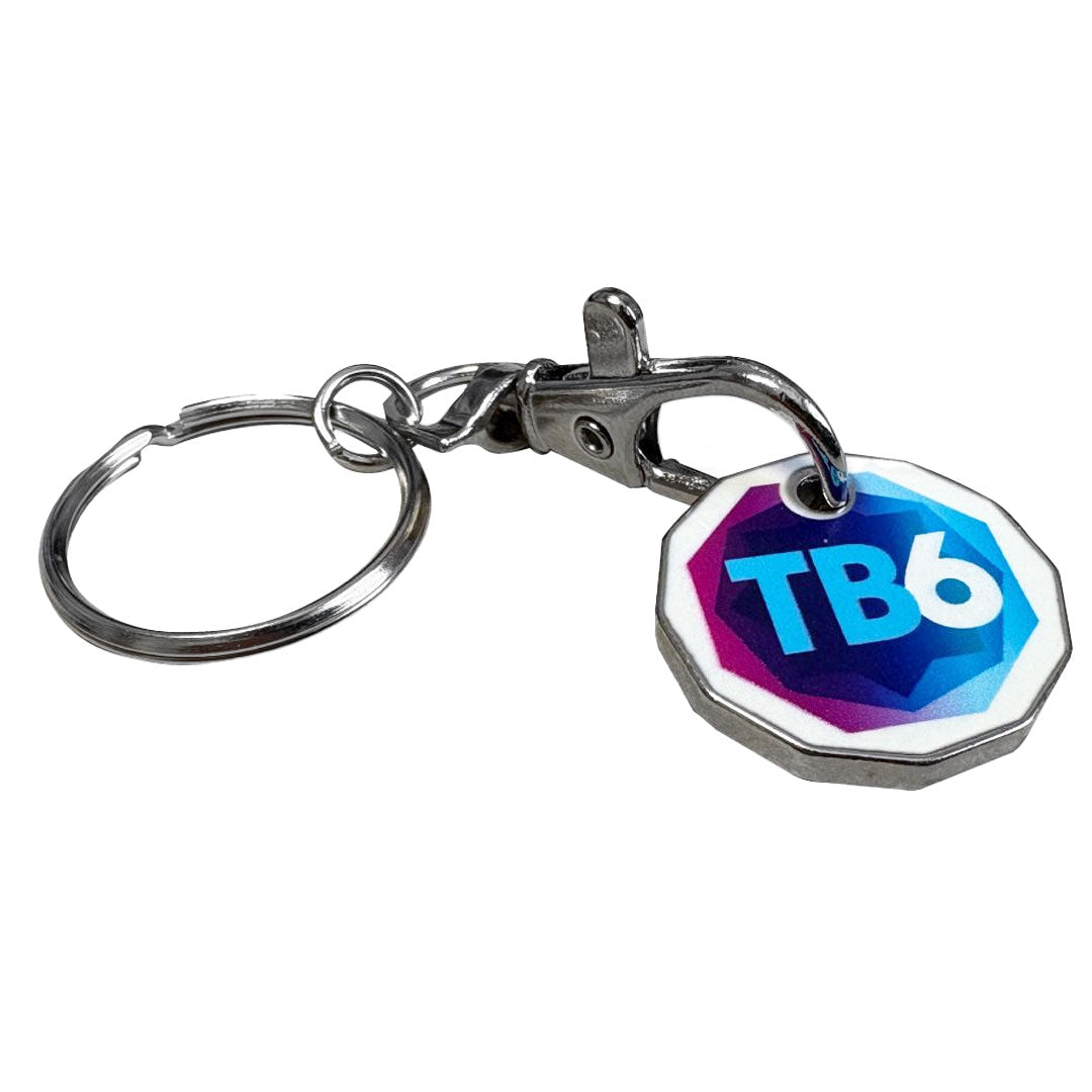 Trolley Coin Keyring - Printed