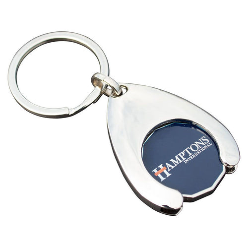Wishbone Trolley Coin Keyring - Printed