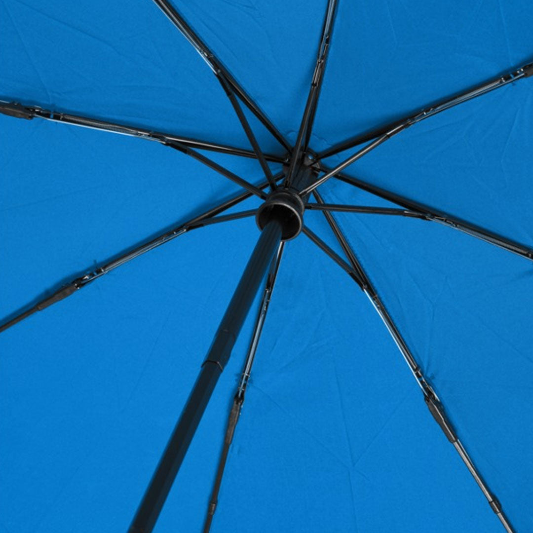 21" Auto Open-Close Foldable Compact Recycled PET Umbrella