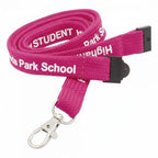 10mm Tubular Polyester Lanyards