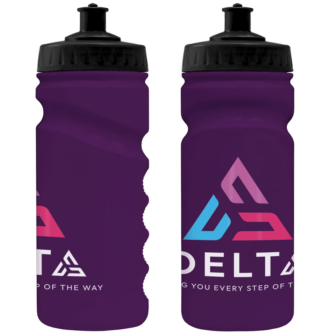 500ml Grip Sports Bottle - Push/Pull Lid