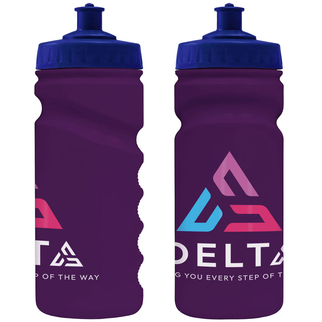 500ml Grip Sports Bottle - Push/Pull Lid