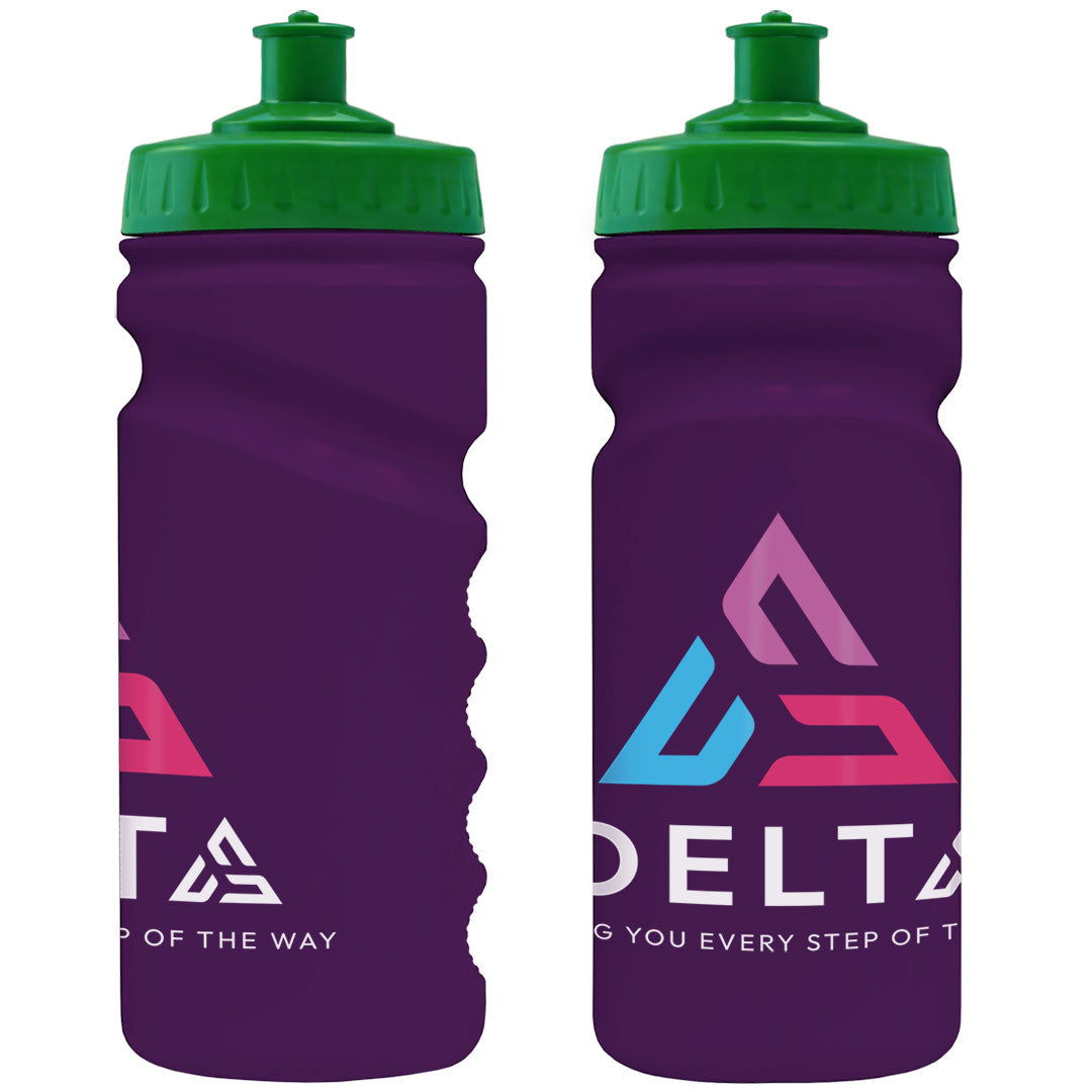 500ml Grip Sports Bottle - Push/Pull Lid