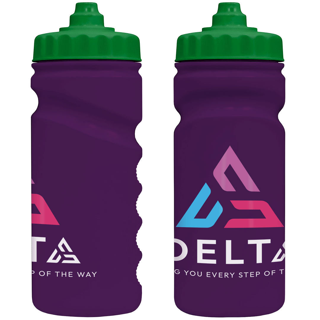 500ml Grip Sports Bottle - Valve Lid