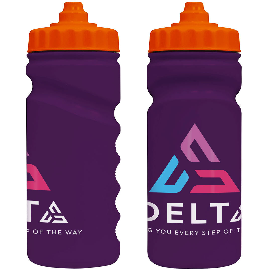 500ml Grip Sports Bottle - Valve Lid