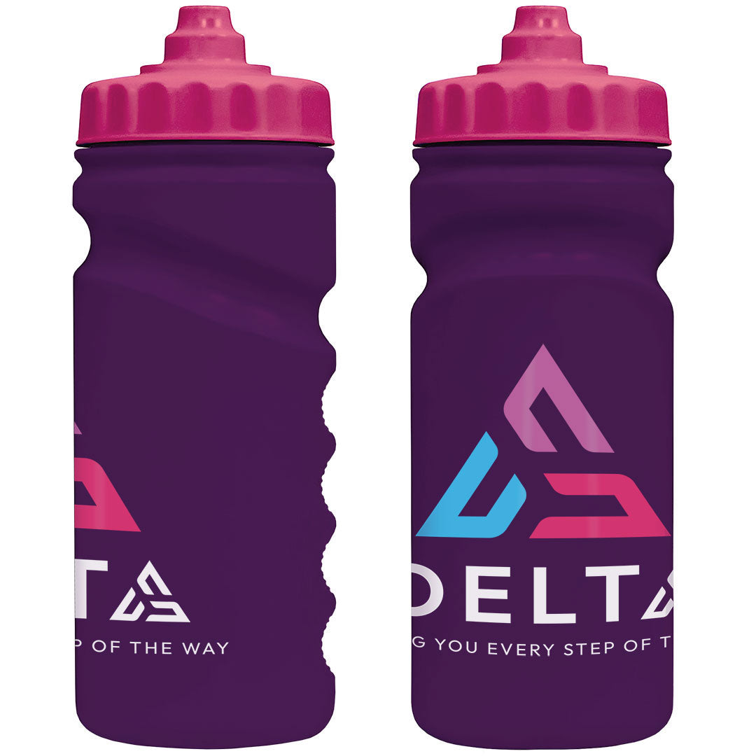 500ml Grip Sports Bottle - Valve Lid