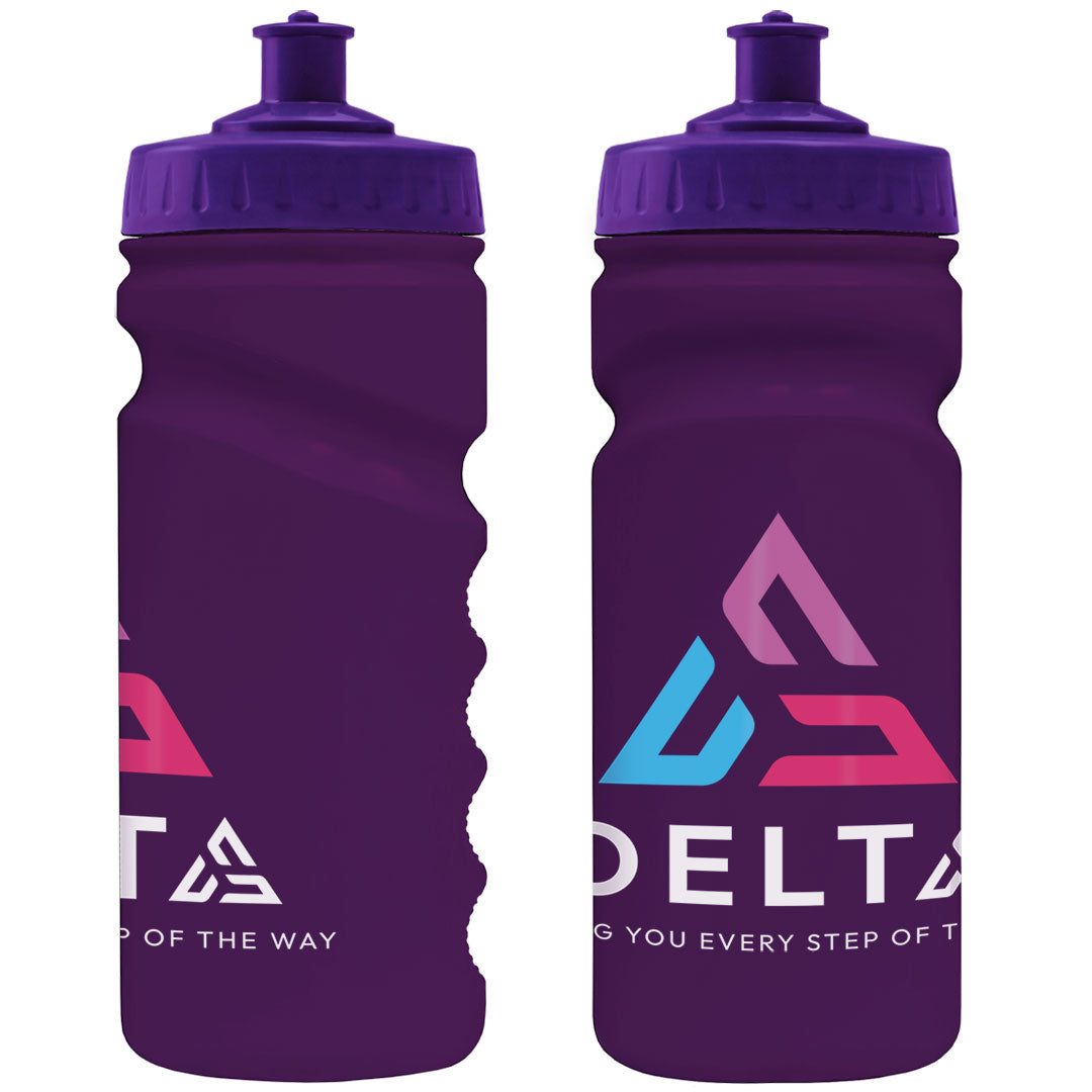 500ml Grip Sports Bottle - Push/Pull Lid