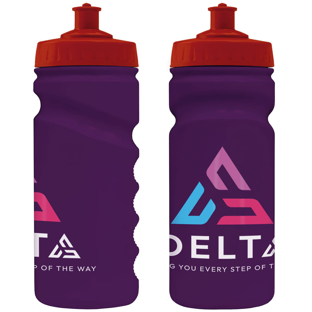 500ml Grip Sports Bottle - Push/Pull Lid