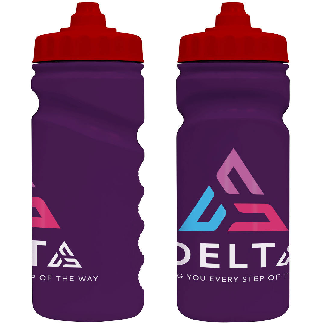 500ml Grip Sports Bottle - Valve Lid
