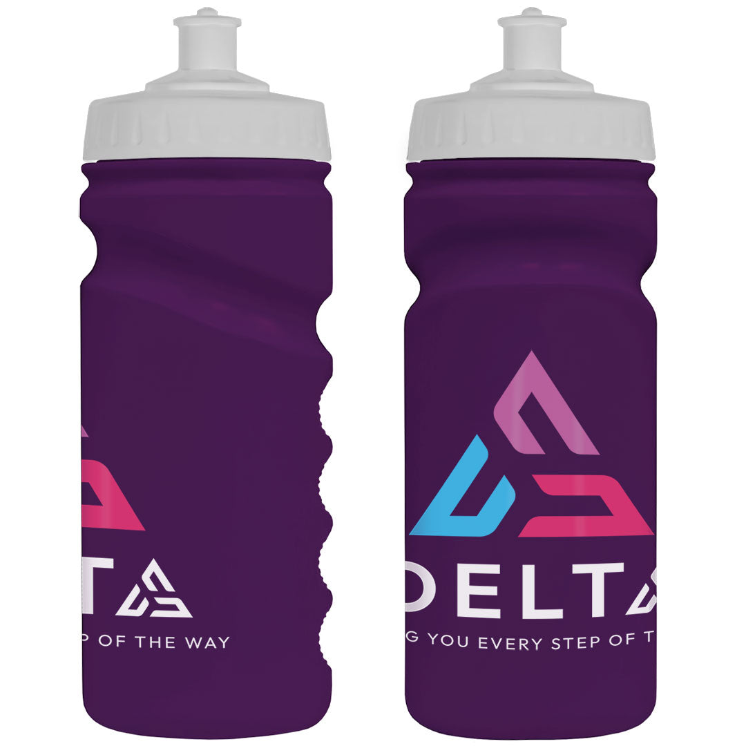 500ml Grip Sports Bottle - Push/Pull Lid