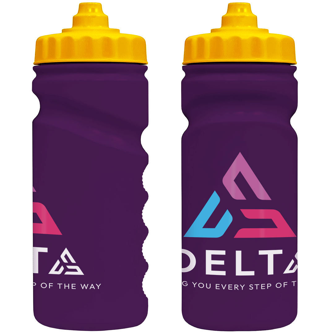 500ml Grip Sports Bottle - Valve Lid
