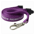 10mm Flat Polyester Lanyards