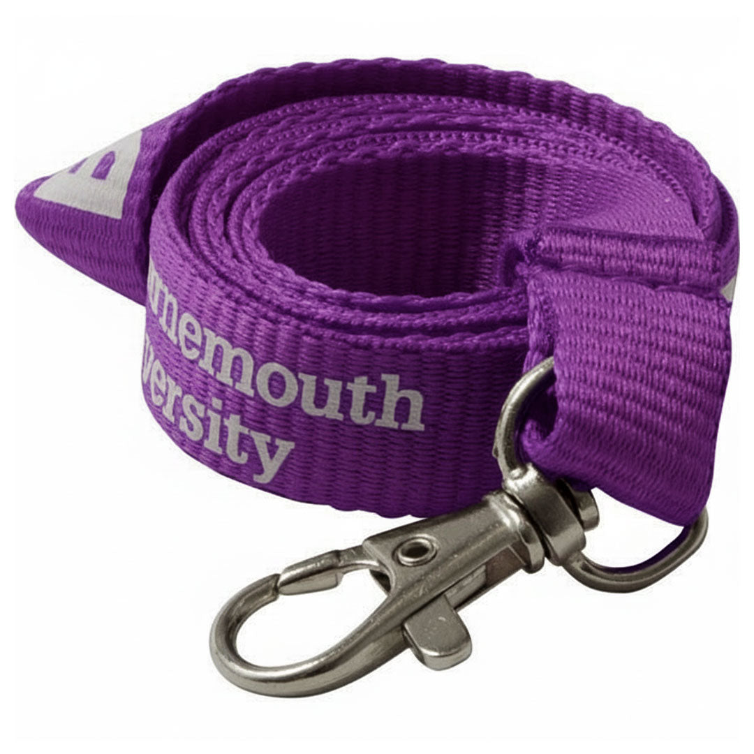 20mm Flat Polyester Lanyards